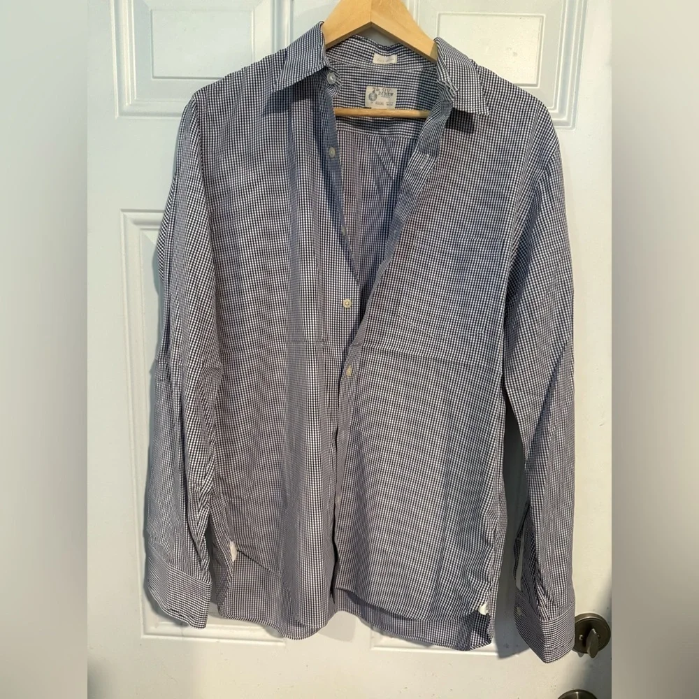 J. Crew Blue Casual Button Down Shirt